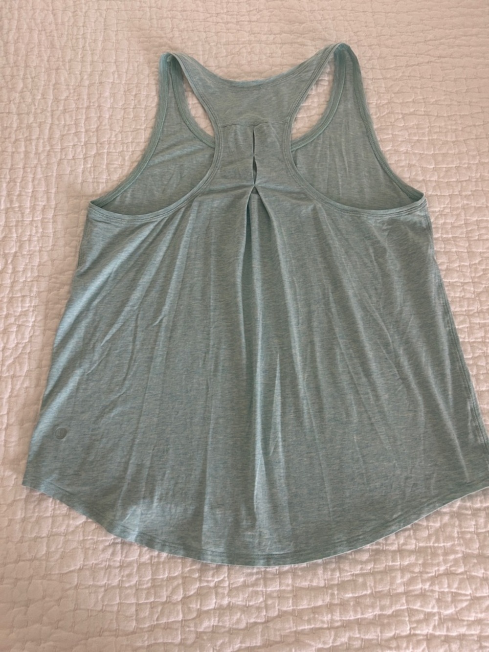 Lululemon Light teal Racerback Tank Top- love tank